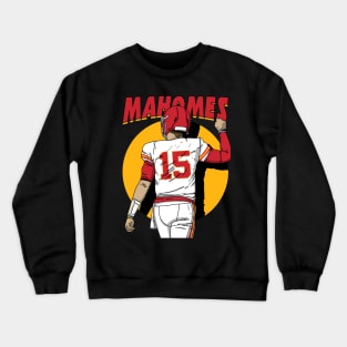 Patrick Mahomes Comic Style Art Crewneck Sweatshirt